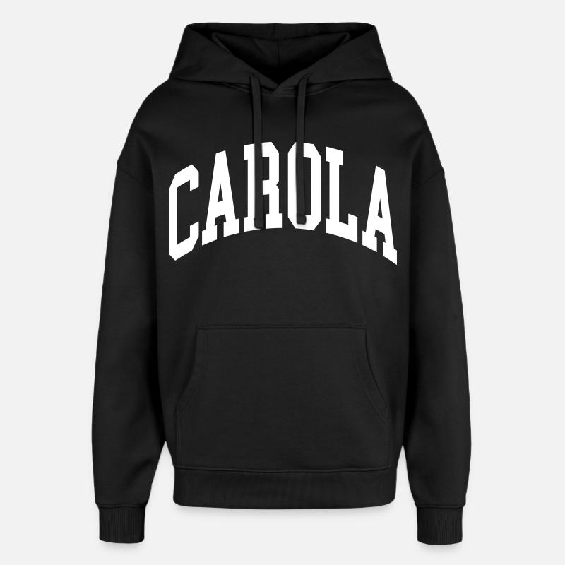 Carola - Sweat à capuche unisexe Stanley/Stella Oversized - noir