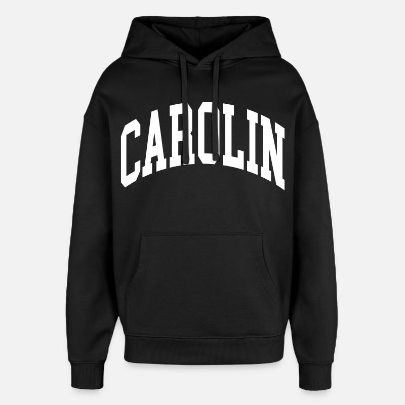 Carolin - Sweat à capuche unisexe Stanley/Stella Oversized - noir