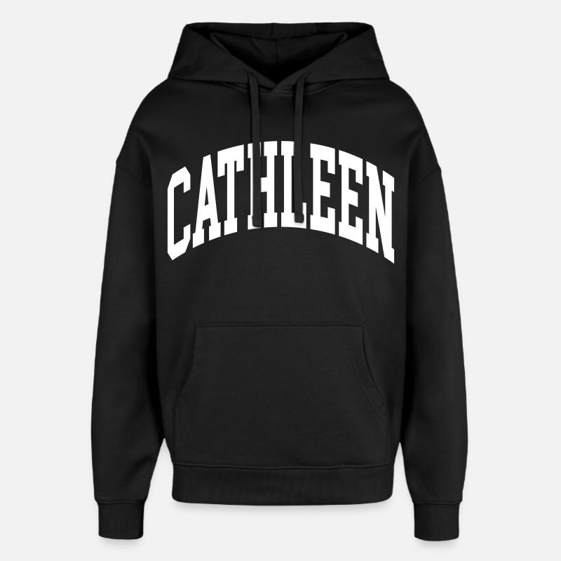 Cathleen - Oversized Unisex Hoodie von Stanley/Stella - Schwarz