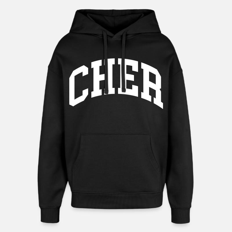 São Paulo - Sweat à capuche unisexe Stanley/Stella Oversized - noir