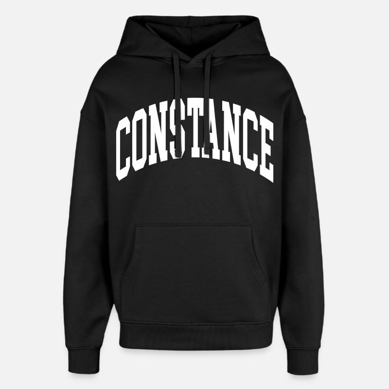 Constance - Sweat à capuche unisexe Stanley/Stella Oversized - noir