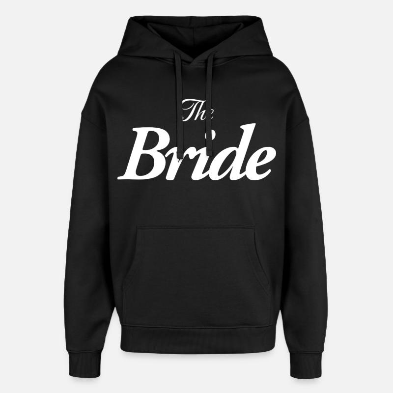 La Mariée - Sweat à capuche unisexe Stanley/Stella Oversized - noir