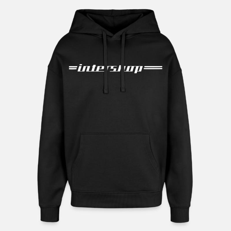 Intershop - Design - Sweat à capuche unisexe Stanley/Stella Oversized - noir