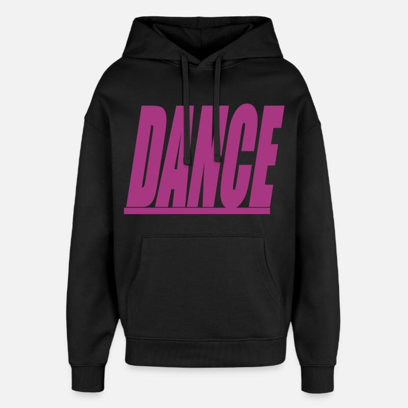 Danse - Sweat à capuche unisexe Stanley/Stella Oversized - noir