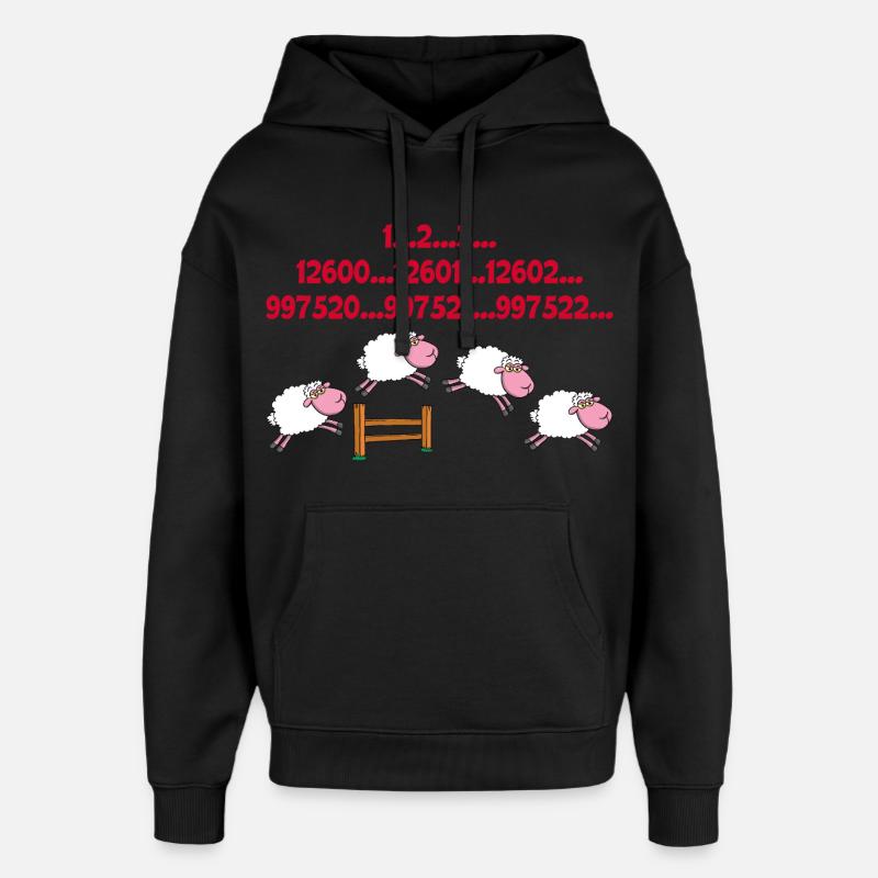 La technique de l'insomniaque - Sweat à capuche unisexe Stanley/Stella Oversized - noir