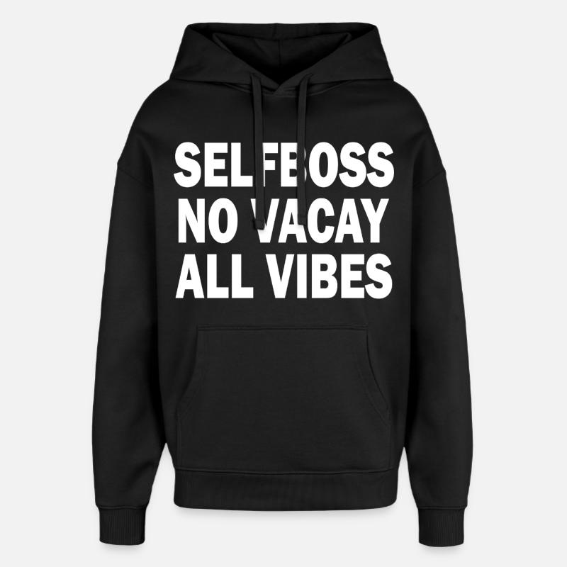 Geschäftsmann - Oversized Unisex Hoodie von Stanley/Stella - Schwarz