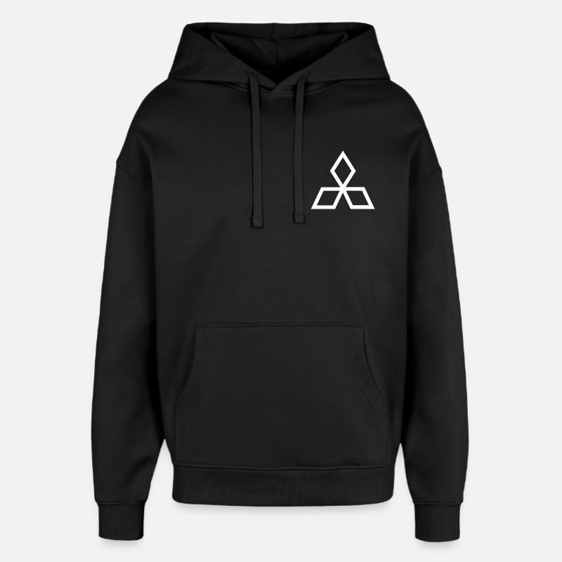 Triceps - Sweat à capuche unisexe Stanley/Stella Oversized - noir