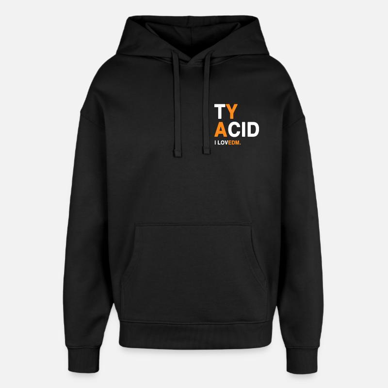 J’AI ADORÉDM - Fans d’EDM - Sweat à capuche unisexe Stanley/Stella Oversized - noir
