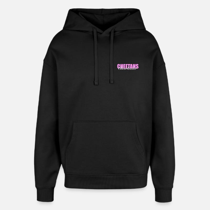 Logo (devant) - Sweat à capuche unisexe Stanley/Stella Oversized - noir