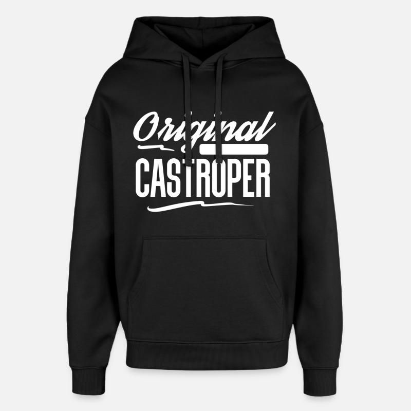 Castrop Rauxel - Sweat à capuche unisexe Stanley/Stella Oversized - noir