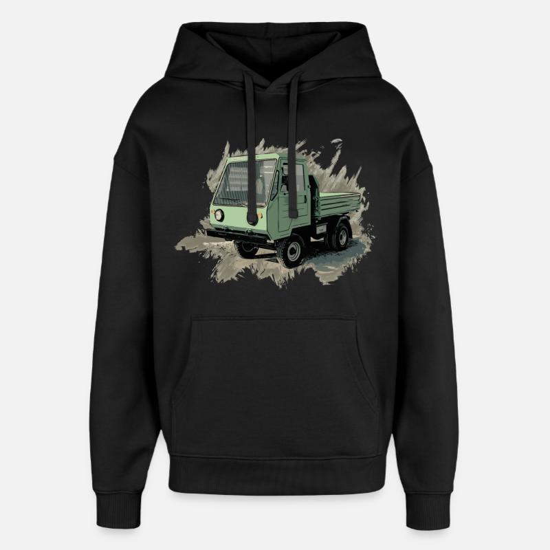 MultiCar M24 - Sweat à capuche unisexe Stanley/Stella Oversized - noir