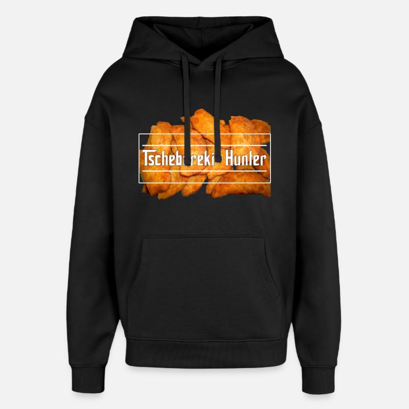 Chebureki-Hunter - Oversized Unisex Hoodie by Stanley/Stella - black