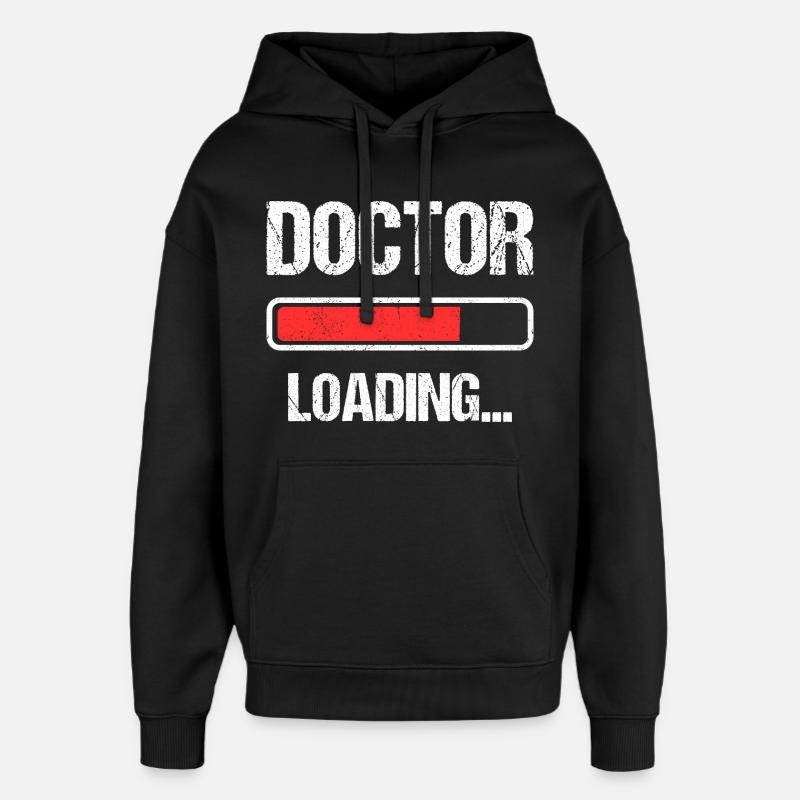 Docteur Loading I - Sweat à capuche unisexe Stanley/Stella Oversized - noir