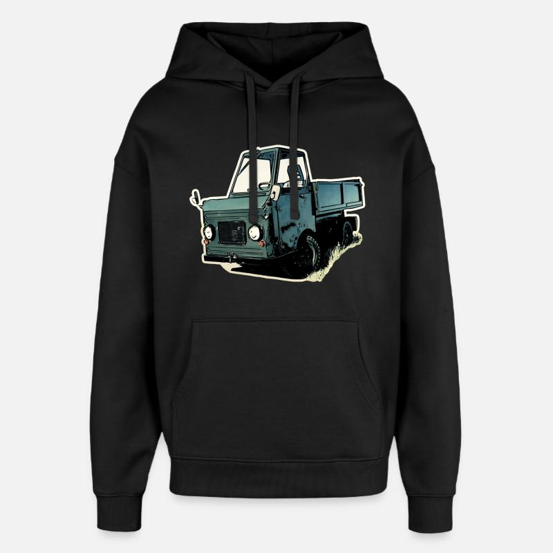 Multicar M22 - Oversized Unisex Hoodie von Stanley/Stella - Schwarz