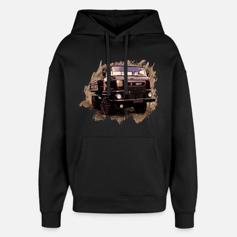 IFA L60 - Sweat à capuche unisexe Stanley/Stella Oversized - noir