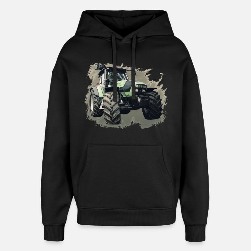 Agrotron K 110 - Oversized Unisex Hoodie von Stanley/Stella - Schwarz