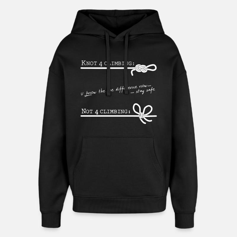 Escalade K-not 4 - purewhite - DIGITAL - Sweat à capuche unisexe Stanley/Stella Oversized - noir