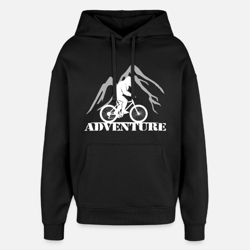 Aventure - Sweat à capuche unisexe Stanley/Stella Oversized - noir