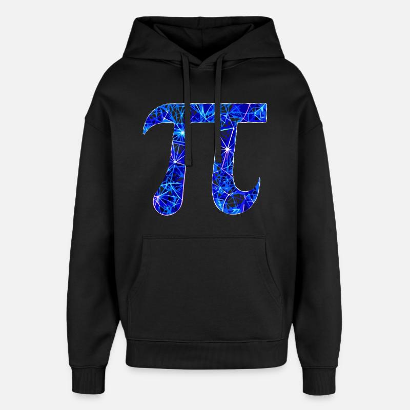 Nombre Pi - 3,14 - Sweat à capuche unisexe Stanley/Stella Oversized - noir