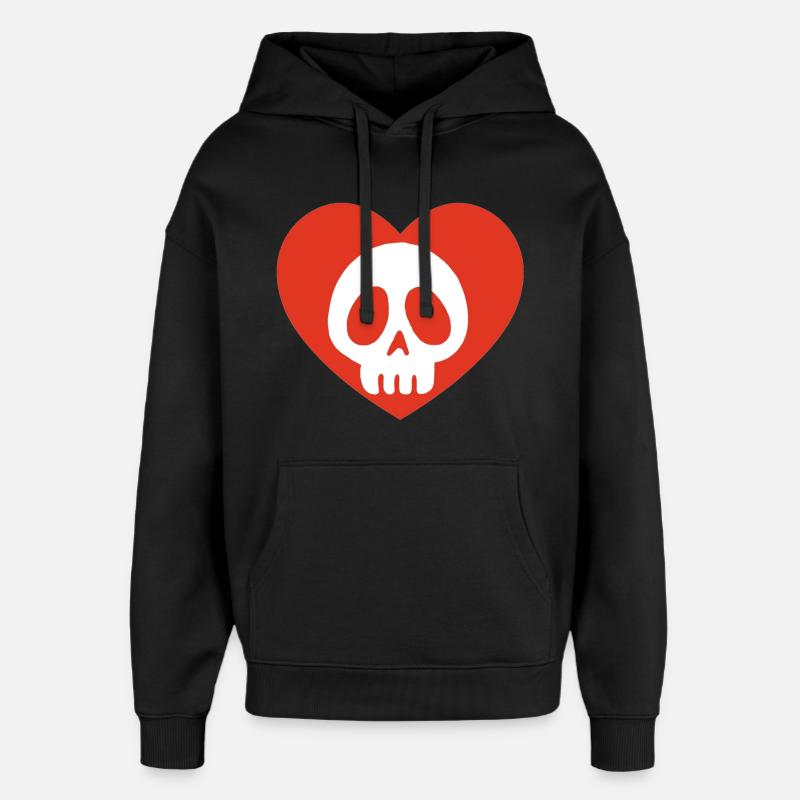 Sterbliche Liebe - Oversized Unisex Hoodie von Stanley/Stella - Schwarz