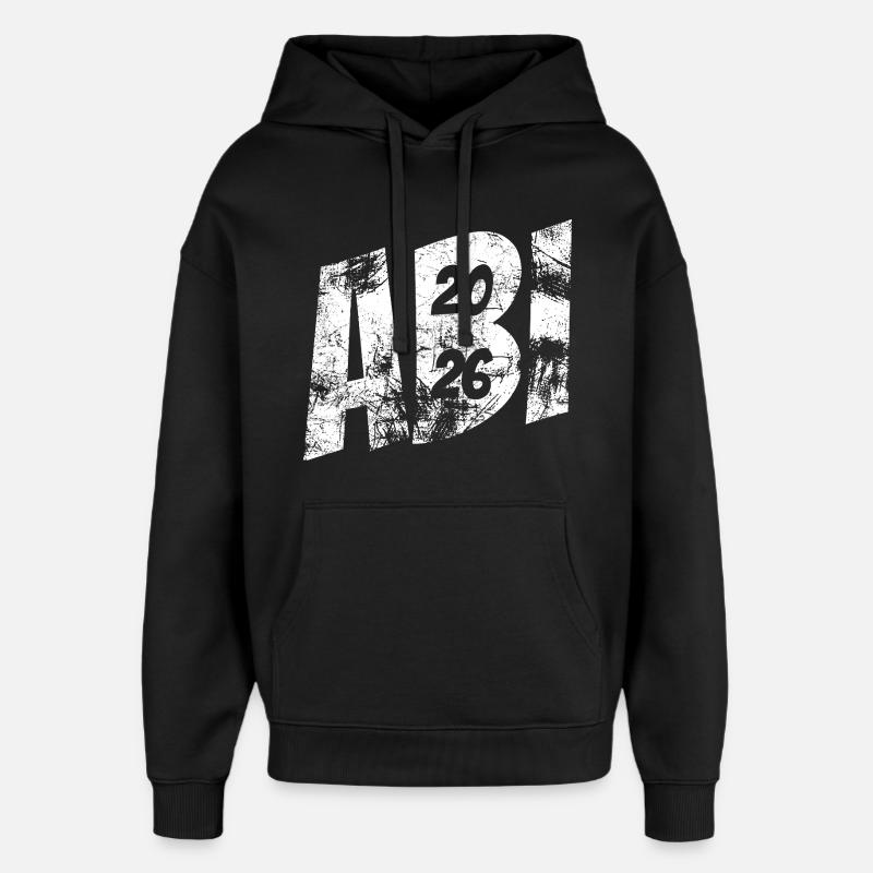 Abi 2026 - Abitur - Don - Sweat à capuche unisexe Stanley/Stella Oversized - noir