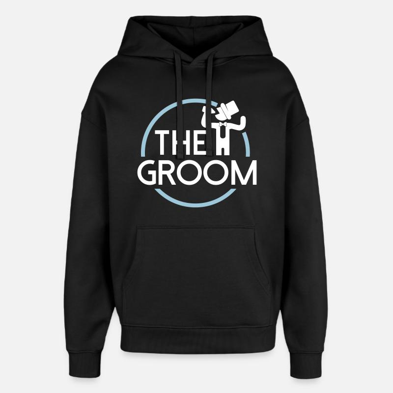 Groom - Oversized Unisex Hoodie by Stanley/Stella - black