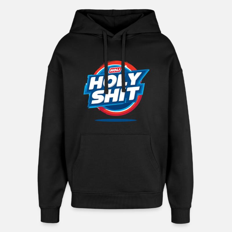 Saint Shiiiiiiii - Sweat à capuche unisexe Stanley/Stella Oversized - noir