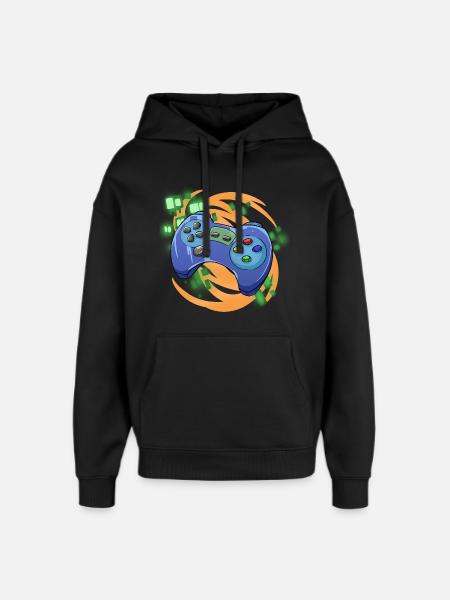 Gamer Gaming - Oversized Unisex Hoodie by Stanley/Stella - black