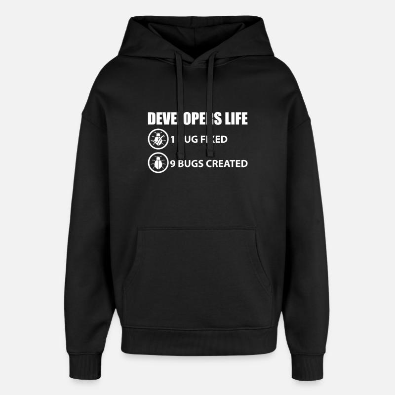 Programmierer Witz - Oversized Unisex Hoodie von Stanley/Stella - Schwarz