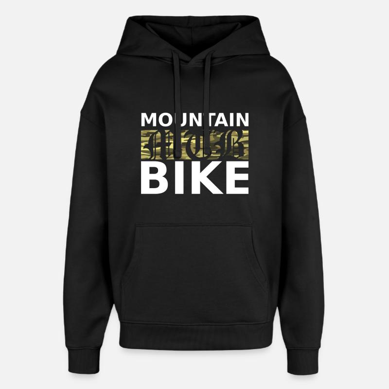 VTT VTT - Sweat à capuche unisexe Stanley/Stella Oversized - noir