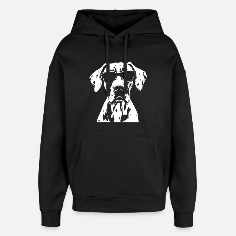 Great Dane Great Dane Sunglasses - Oversized Unisex Hoodie by Stanley/Stella - black