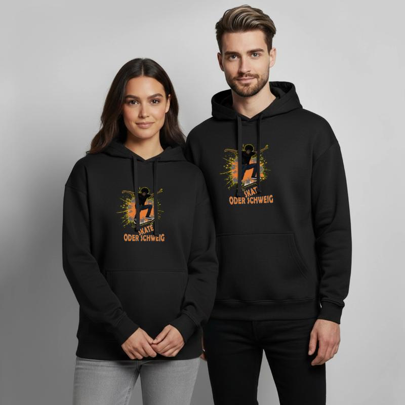 Skate Oder Schweig Splash Oversized Unisex Hoodie von Stanley/Stella