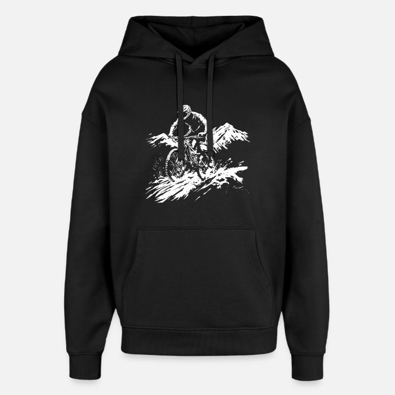 VTT - Sweat à capuche unisexe Stanley/Stella Oversized - noir