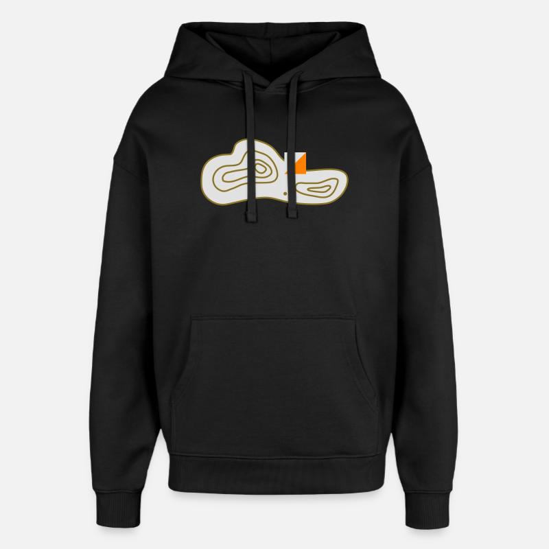 Commande d'orientation - Sweat à capuche unisexe Stanley/Stella Oversized - noir