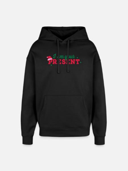 Christmas - Oversized Unisex Hoodie by Stanley/Stella - black
