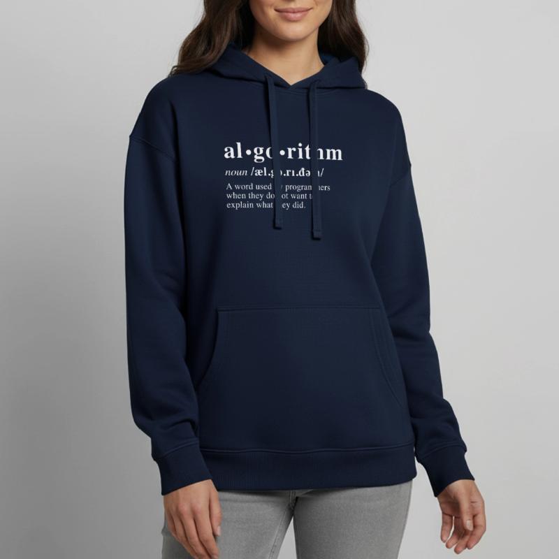 Algorithm Definition Oversized Unisex Hoodie by Stanley/Stella