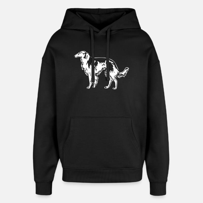 Barsoi « Édition Noire » - Sweat à capuche unisexe Stanley/Stella Oversized - noir