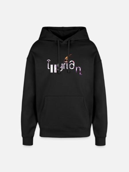 Illyrien - Sweat à capuche unisexe Stanley/Stella Oversized - noir