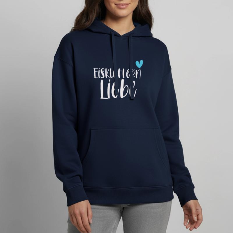Klettern Eisklettern Liebe Eispickel Geschenk Oversized Unisex Hoodie von Stanley/Stella