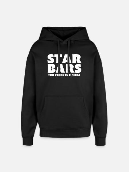 bar, bartender, bar owner - Oversized Unisex Hoodie by Stanley/Stella - black