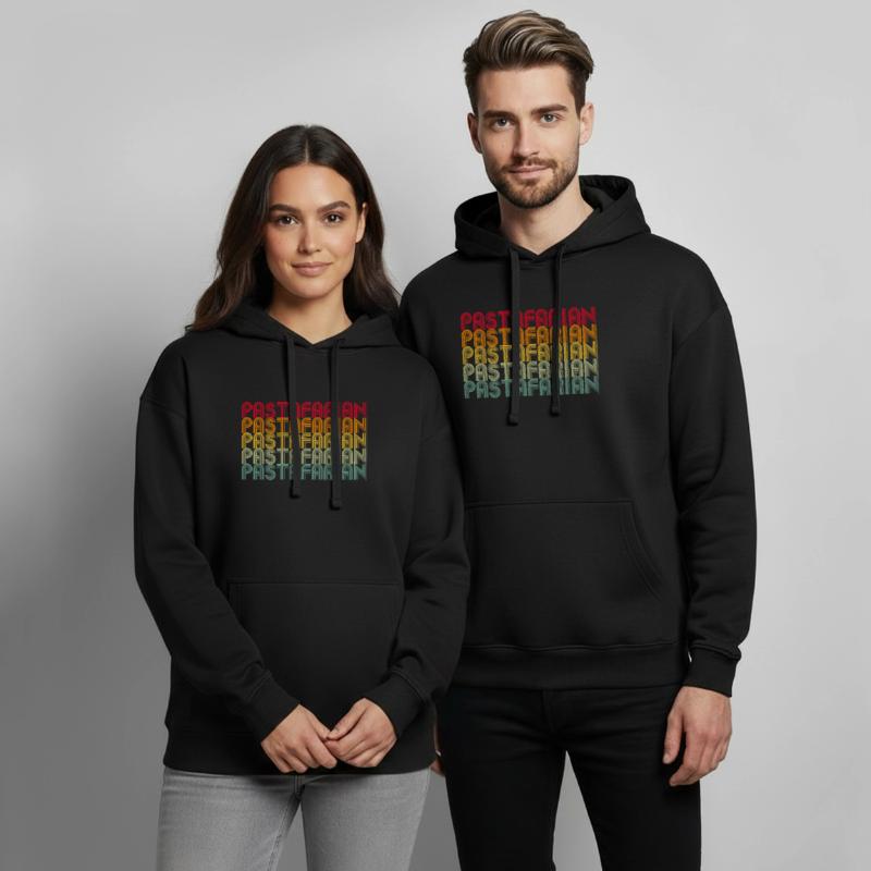 Rainbow Font Stack Pattern Oversized Unisex Hoodie by Stanley/Stella