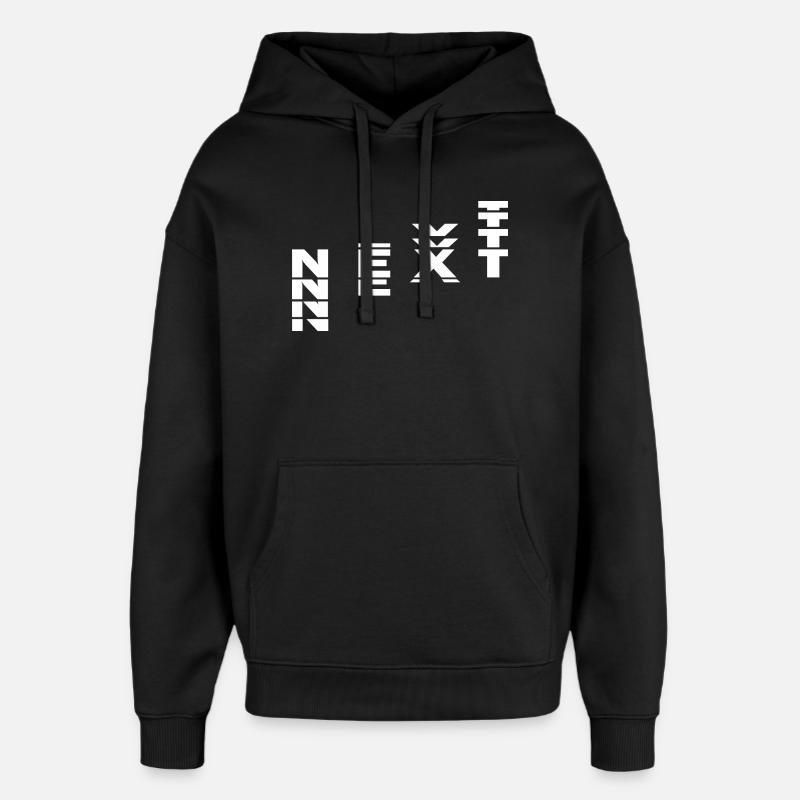 PROCHAIN - Sweat à capuche unisexe Stanley/Stella Oversized - noir