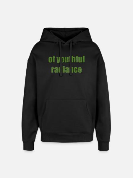 d’éclat de jeunesse - Sweat à capuche unisexe Stanley/Stella Oversized - noir