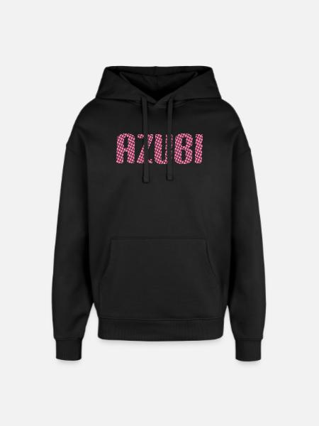 Azubi Tshirt 6 23 rosa - Oversized Unisex Hoodie von Stanley/Stella - Schwarz