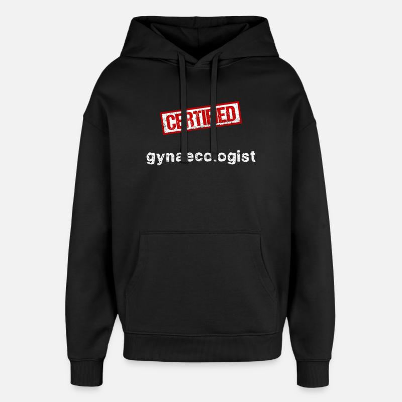 Frauenarzt - Oversized Unisex Hoodie von Stanley/Stella - Schwarz