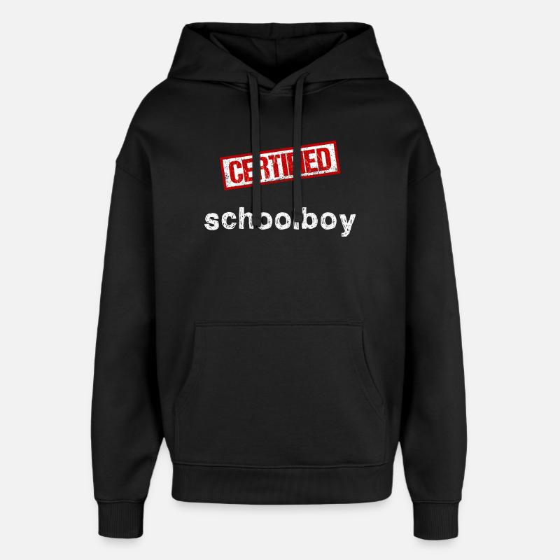 Élève - Sweat à capuche unisexe Stanley/Stella Oversized - noir
