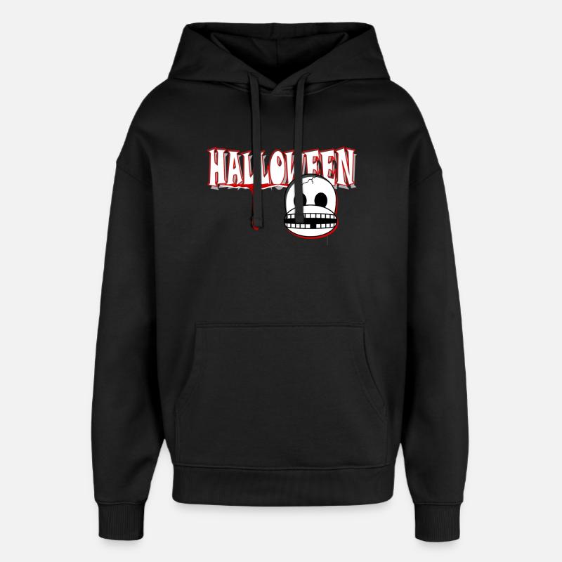 Halloween - Sweat à capuche unisexe Stanley/Stella Oversized - noir