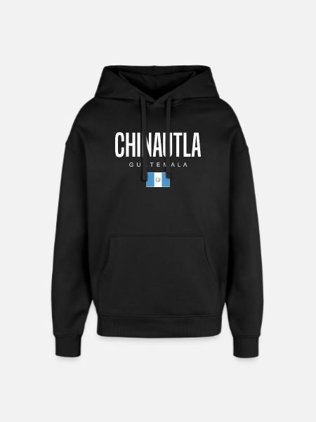 Chinautla Guatemala Guatemalteken - Oversized Unisex Hoodie by Stanley/Stella - black