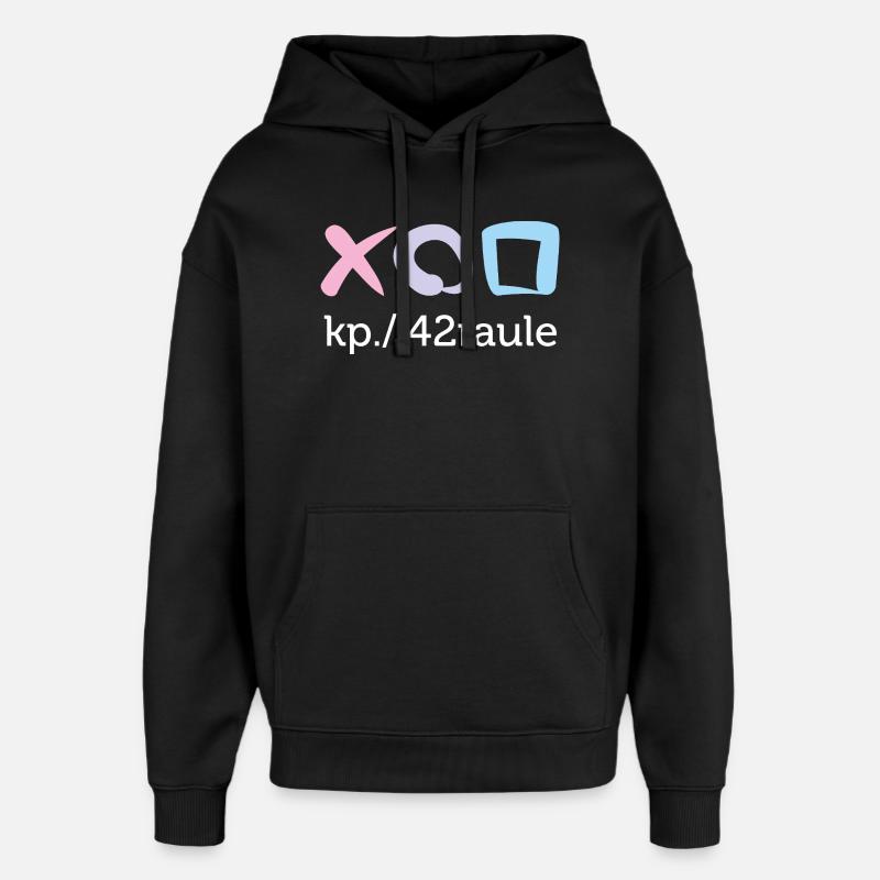 Raule - Oversized Unisex Hoodie von Stanley/Stella - Schwarz