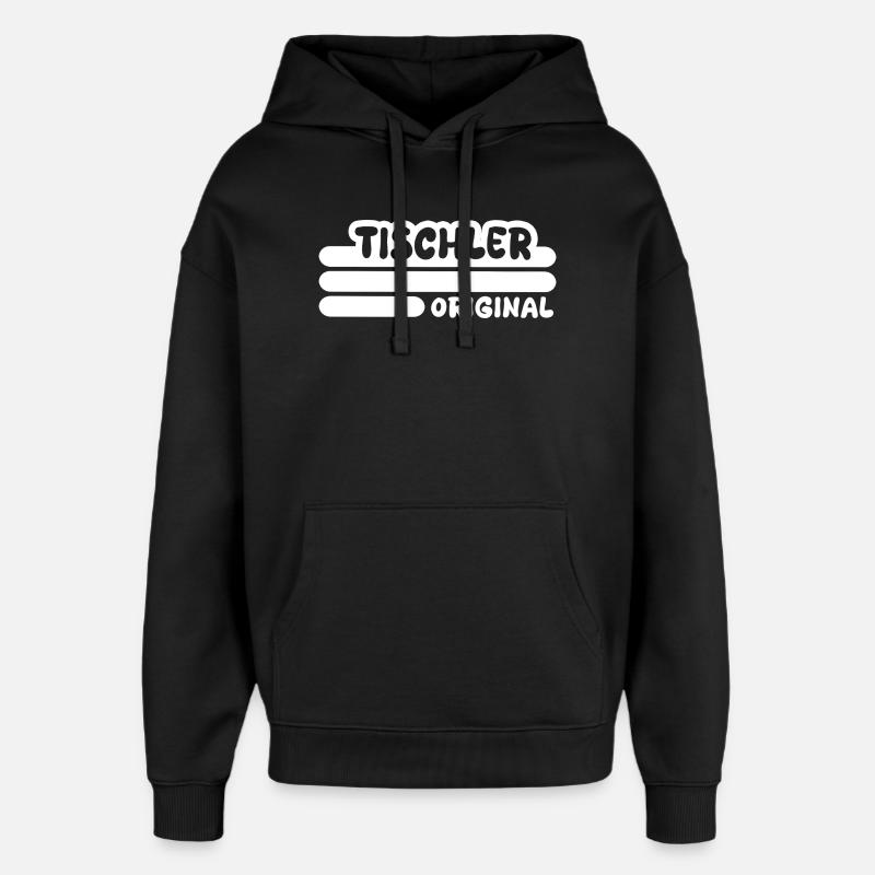 Beruf Tischler - Oversized Unisex Hoodie von Stanley/Stella - Schwarz